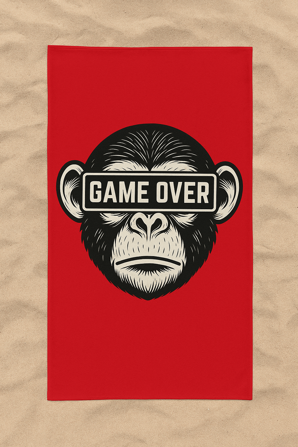 Telo Mare Scimmia Game Over - Toplinea