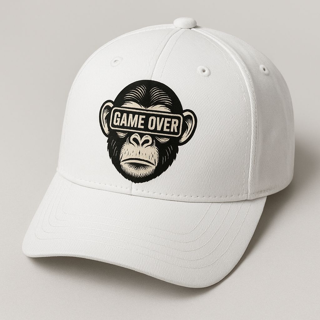 Cappellino vari colori – Scimmia Game Over