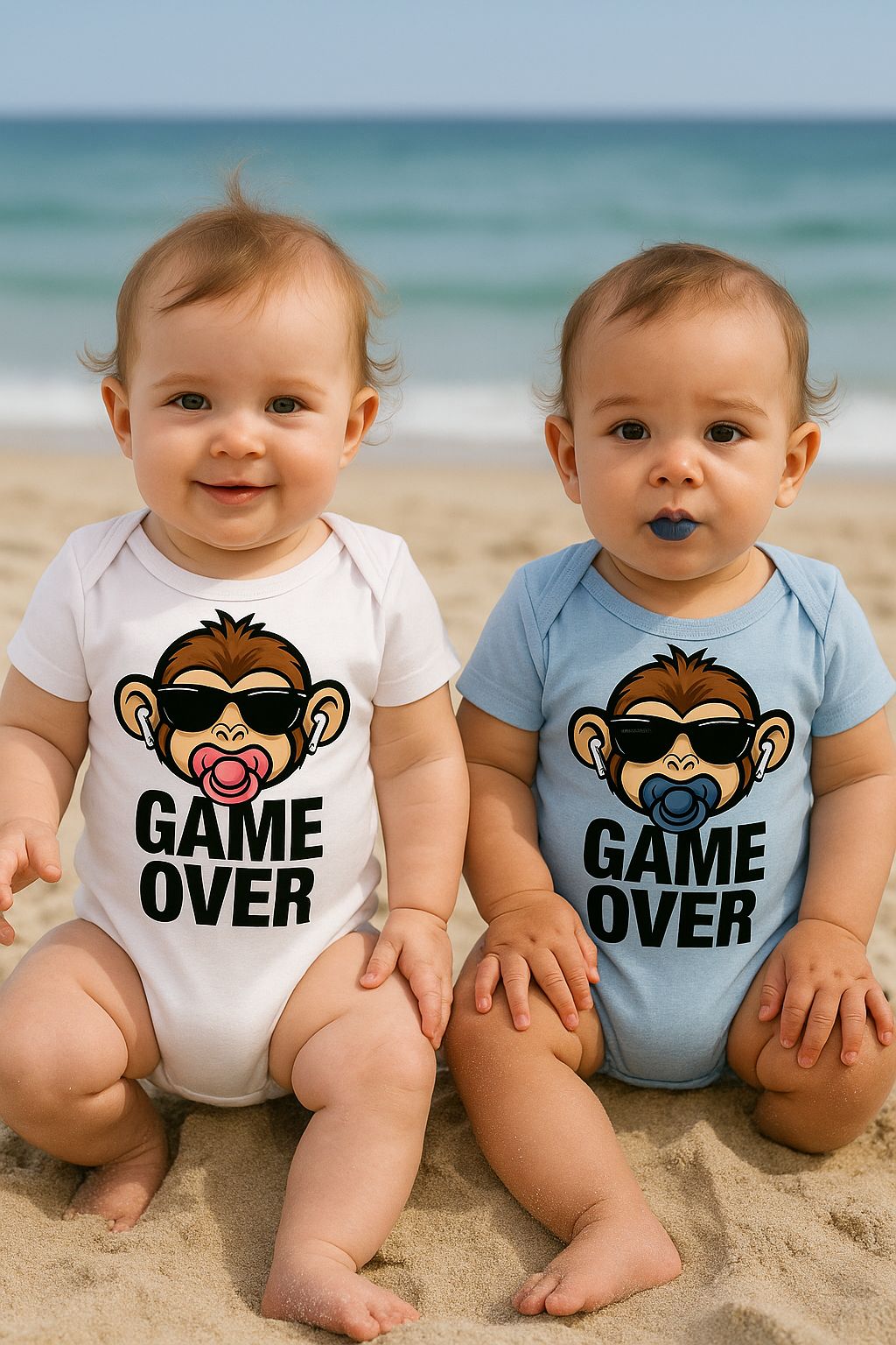 Body Azzurro Scimmia Game Over