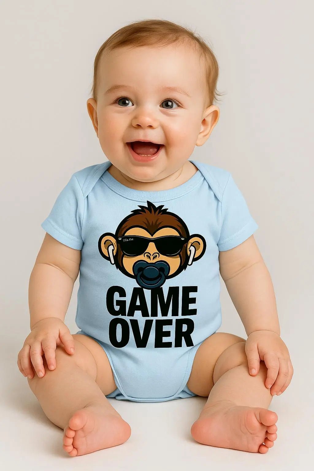 Body Azzurro Scimmia Game Over - Toplinea