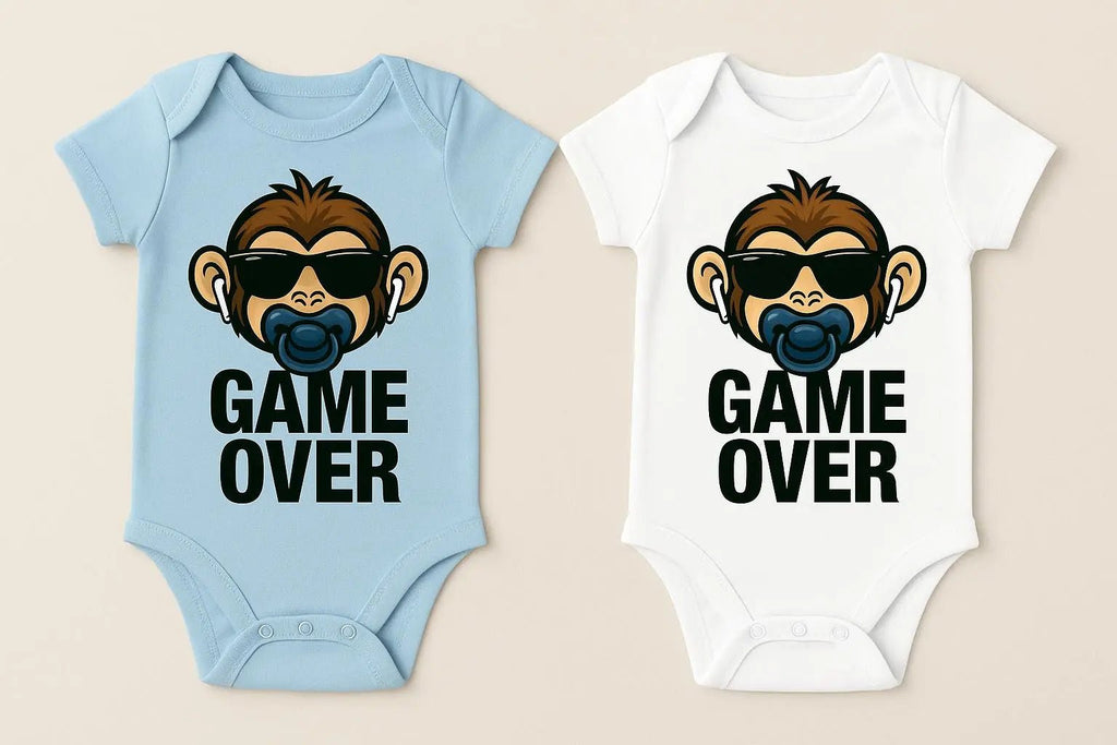 Body Azzurro Scimmia Game Over - Toplinea