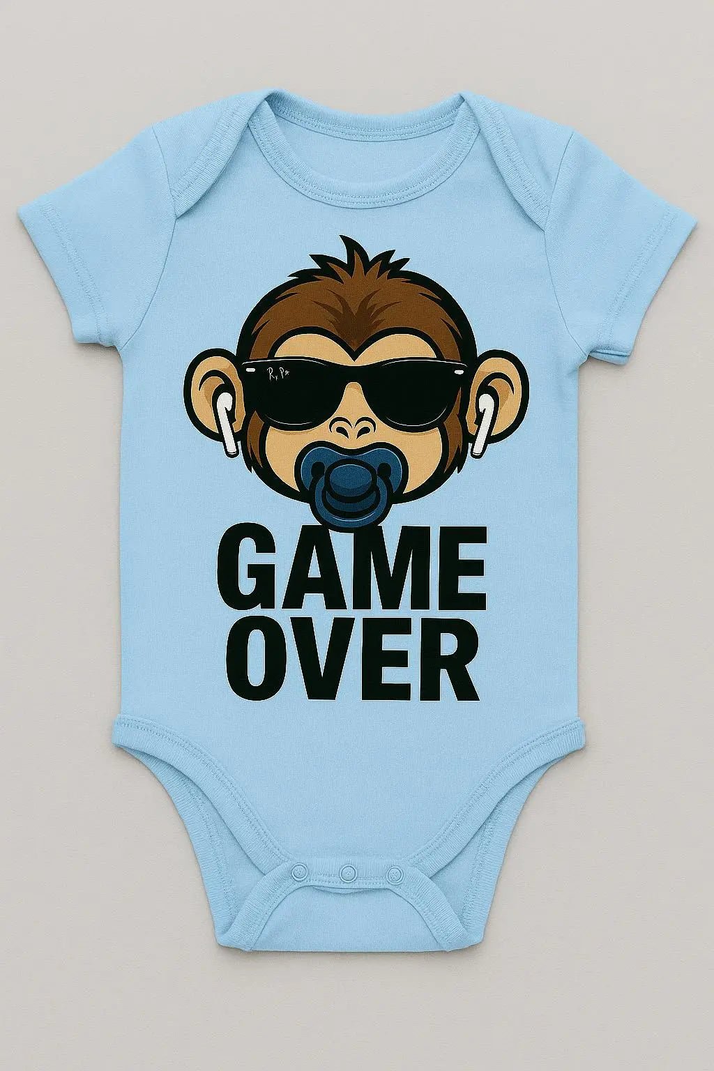 Body Azzurro Scimmia Game Over - Toplinea