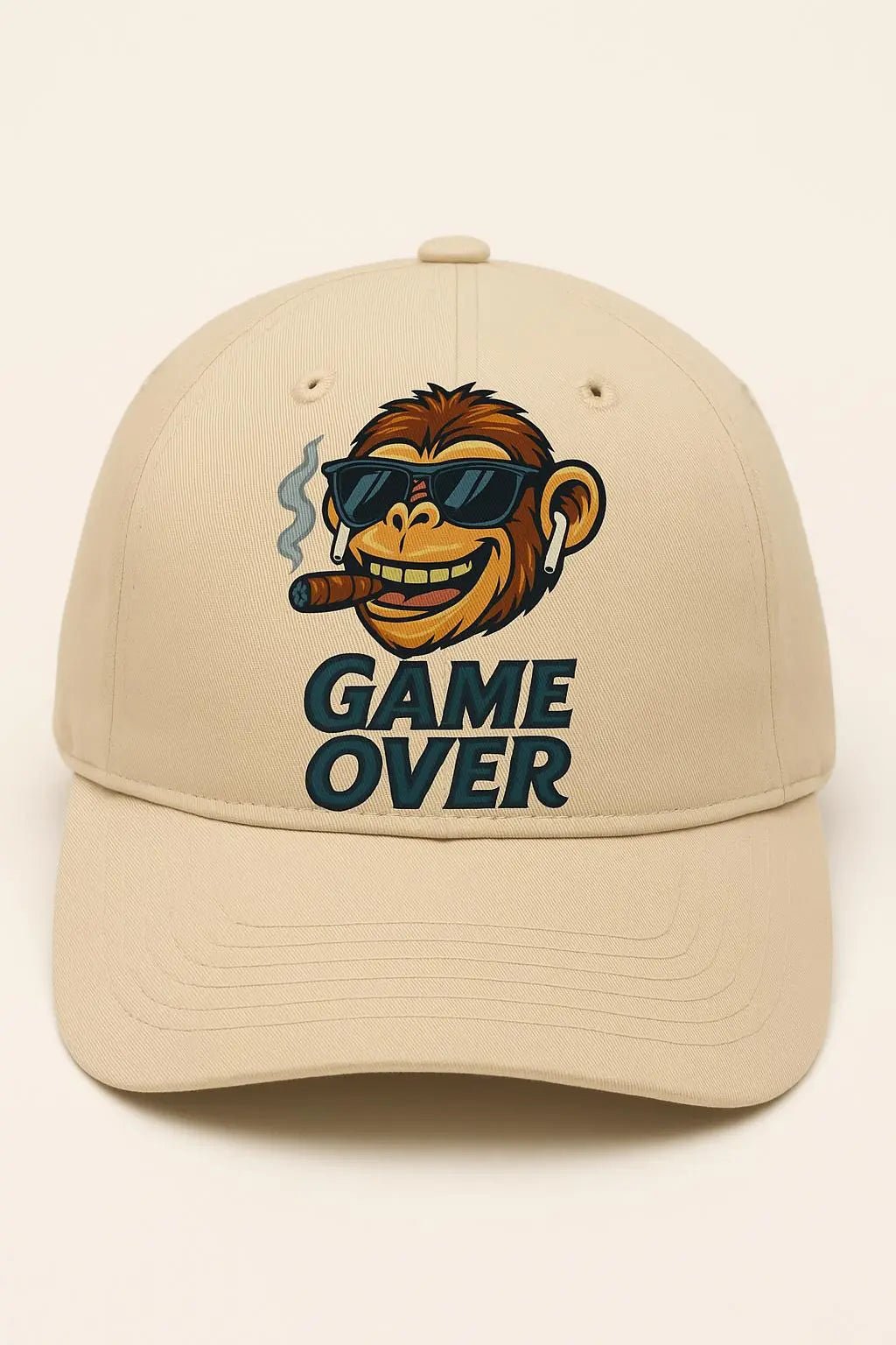 🧢 Cappellino “Scimmia Game Over” – Edizione Sigaro - Toplinea