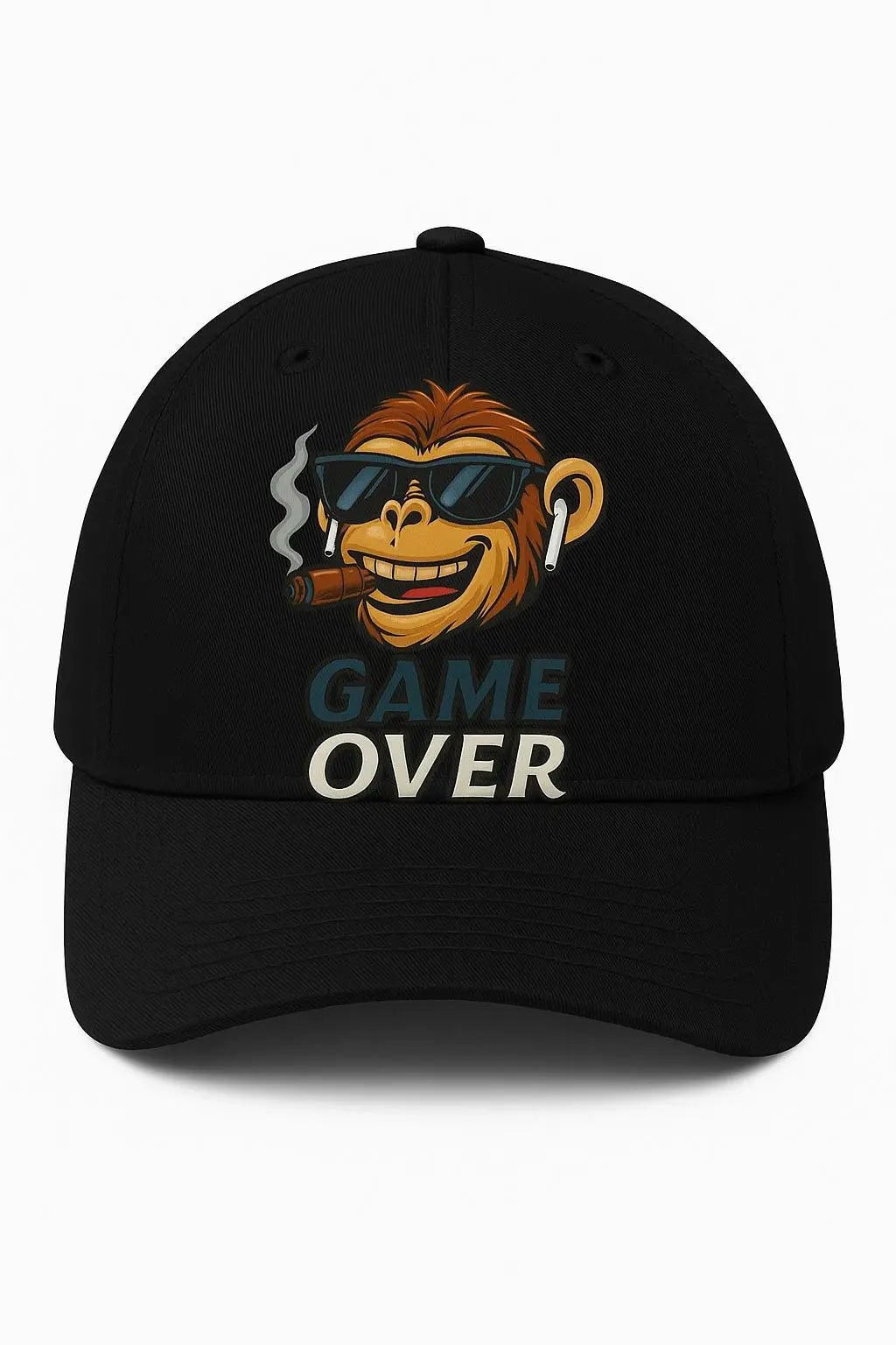 🧢 Cappellino “Scimmia Game Over” – Edizione Sigaro - Toplinea