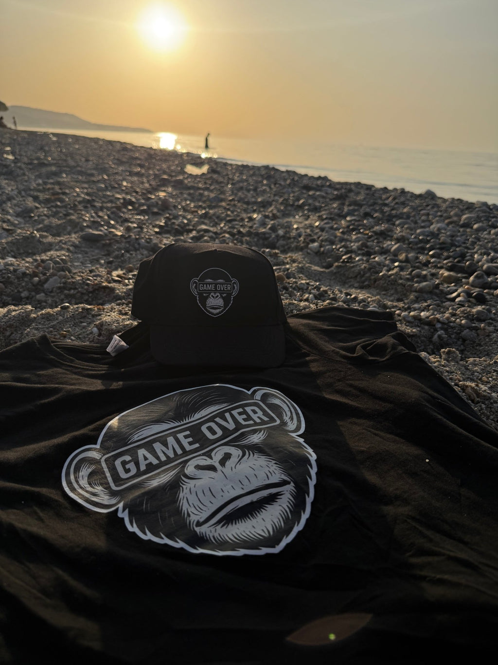 Maglietta Adulto – Scimmia Game Over triste - Toplinea